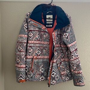 Roxy Dry Ride Ski Jacket Sz Medium